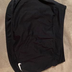 Womens black nike tennis skirt